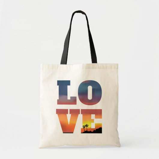 Tropische soonliefdeskerij tote bag (Voorkant)