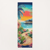 Tropische Spa Bliss Yoga Mat (Voorkant)