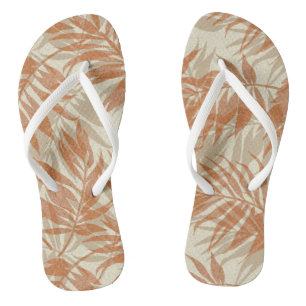 Tropische Spa Coördinaten- Areca Palmen Hawaïaans Teenslippers