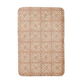 Tropische Spa Coördinaten - Samoaans Tattoo Schors Badmat (Voorkant Verticaal)