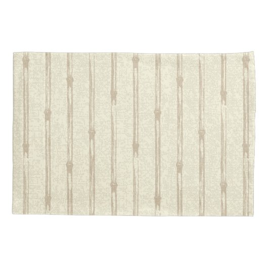 Tropische Spa Coordinates - Tribal Zig Zag Reverse Kussensloop (Achterkant)