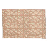 Tropische Spa Coordinates - Tribal Zig Zag Reverse Kussensloop (Voorkant)