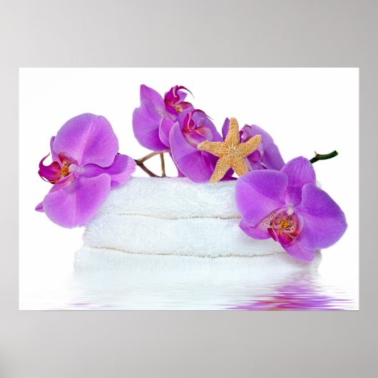 Tropische spa poster (Voorkant)