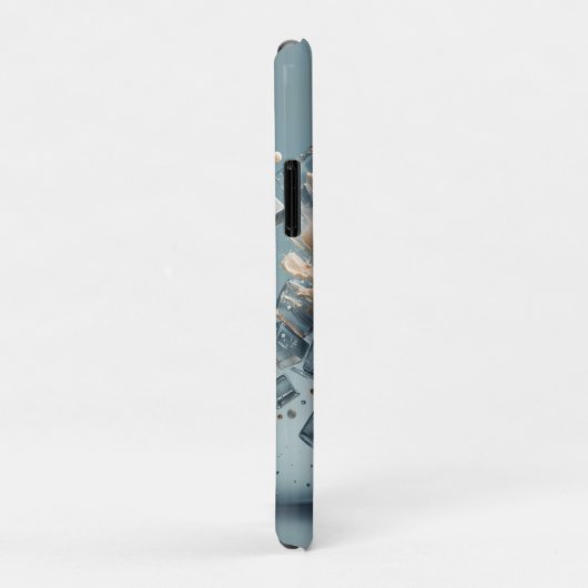 Tropische spatten Case-Mate iPhone case (Achterkant/rechts)