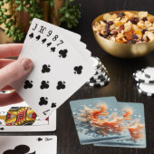 Tropische spatten pokerkaarten (Insitu)