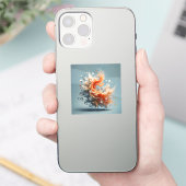 Tropische spatten sticker (Telefoon)
