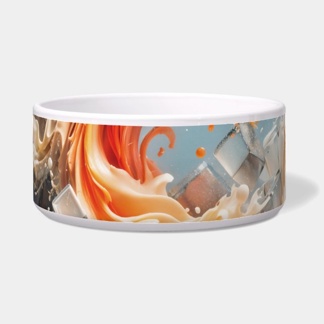 Tropische spatten voerbakje (Voorkant)