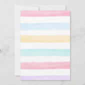 Tropische spleetschoudergroep Basis verjaardag Kaart (Achterkant)