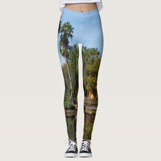 Tropische Springs Paradise Leggings (Voorkant)