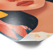 Tropische Sproeten Muse Poster (Hoek)