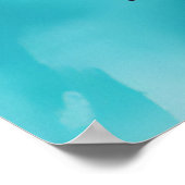 Tropische staartvis poster (Hoek)