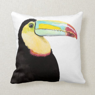 Tropische staartvogel kussen