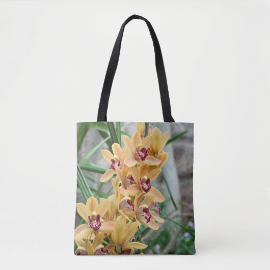 Tropische Star Orchids Tote Bag (Voorkant)