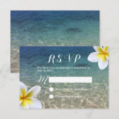 Tropische stekelbaardders stranden RSVP (Voorkant / Achterkant)