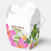 Tropische stekelstaafje met een trekpleister bedankdoosjes (Geopend)