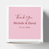 Tropische stekelstaafje met een trekpleister bedankdoosjes (Bovenkant)