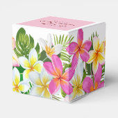 Tropische stekelstaafje met een trekpleister bedankdoosjes (Achterkant)