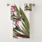 Tropische stekelstaaftoplaatjes bad handdoek (Insitu)