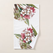 Tropische stekelstaaftoplaatjes bad handdoek (Handdoek)