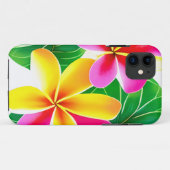 Tropische stekelstaartebloemen Case-Mate iPhone case (Achterkant (horizontaal))