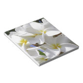 Tropische stekelstaartebloemen notitieblok (Schuin)