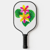 Tropische stekelstaartebloemen pickleball paddle (Voorkant)