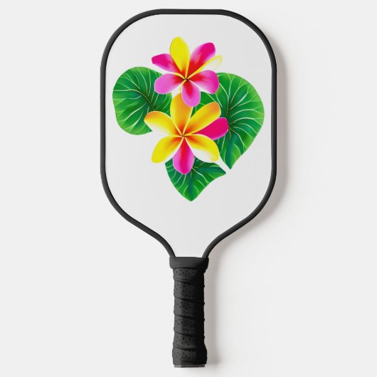 Tropische stekelstaartebloemen pickleball paddle (Voorkant)