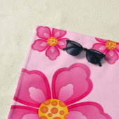 Tropische stekelstang strandlaken (In situ)