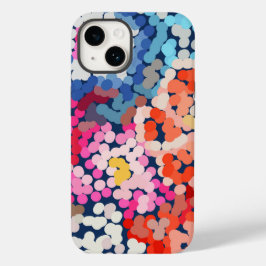Tropische stekelstoot Abstracte bloemen Case-Mate iPhone 14 Hoesje