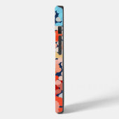 Tropische stekelstoot Abstracte bloemen Case-Mate iPhone Case (Achterkant / Links)