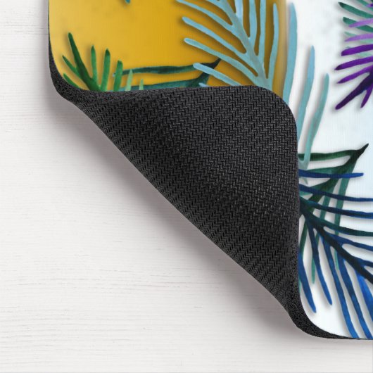 Tropische stemming Mousepad Muismat (Hoek)