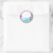 Tropische Sticker met sprankelende lichten in het  (Tas)