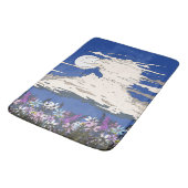 Tropische storm en bloemen badmat (Gekanteld)