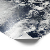 Tropische Stormen Blas en Celia Foto Afdruk (Hoek)