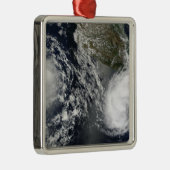 Tropische Stormen Blas en Celia Metalen Ornament (Rechts)