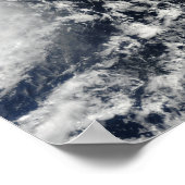 Tropische Stormen Blas en Celia Poster (Hoek)