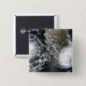 Tropische Stormen Blas en Celia Vierkante Button 5,1 Cm (Voorkant /achterkant)