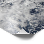 Tropische stormen Boris en Cristina Foto Afdruk (Hoek)