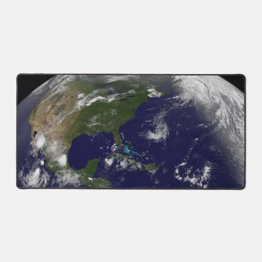 Tropische Stormen op aarde. Bureaumat (Voorkant)