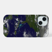 Tropische Stormen op aarde. iPhone 15 Case (Achterkant horizontaal)