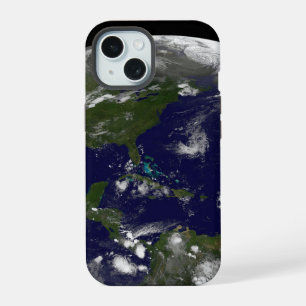 Tropische Stormen op aarde. iPhone 15 Case
