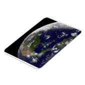 Tropische Stormen op aarde. Magneet (Linkerzijde)