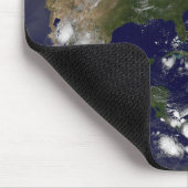 Tropische Stormen op aarde. Muismat (Hoek)