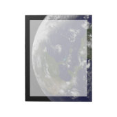 Tropische Stormen op aarde. Notitieblok (Linkerzijde)