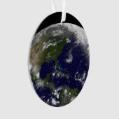 Tropische Stormen op aarde. Ornament (voorkant)