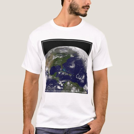 Tropische Stormen op aarde. T-shirt (Voorkant)