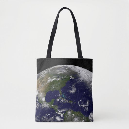 Tropische Stormen op aarde. Tote Bag (Voorkant)