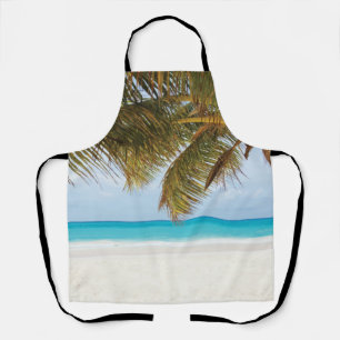 Tropische strand achtergrond schort