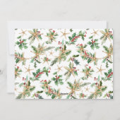 Tropische Strand Kerst Zeesterren Foto Feestdagenkaart (Achterkant)