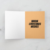 TROPISCHE STRAND KERSTKAARTEN KAART (Binnen)